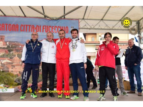 Il presidente nazionale premia i primi tre classificati della categoria VETM