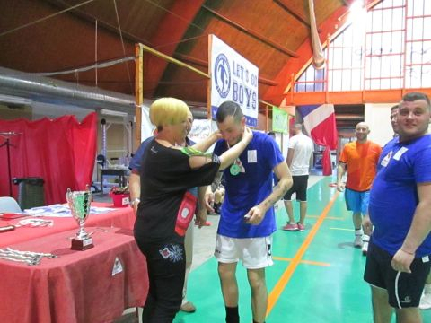 La figlia di Salvatore premia i vincitori